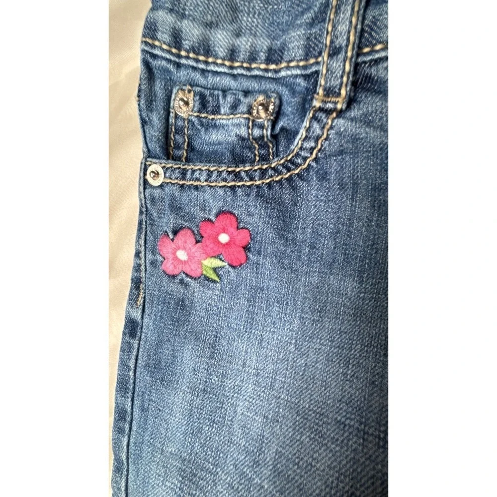Gymboree Jeans Floral Embroidered size‎ 4